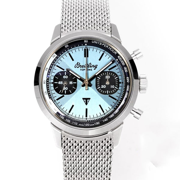 【BLS工場 提携工房】ブライトリングコピー トップタイム B01 トライアンフ AB01764A1C1X1 アイスブルー